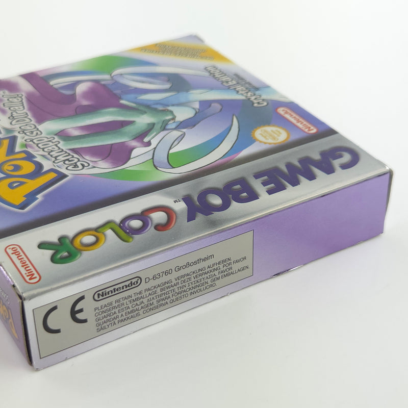 Nintendo Game Boy Color Spiel : Pokemon Kristall-Edition / Crystal - GBC OVP PAL