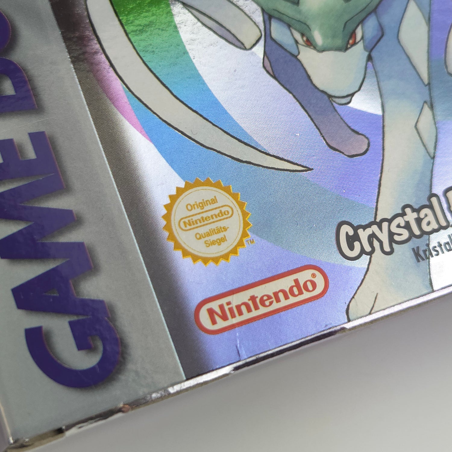 Nintendo Game Boy Color Spiel : Pokemon Kristall-Edition / Crystal - GBC OVP PAL