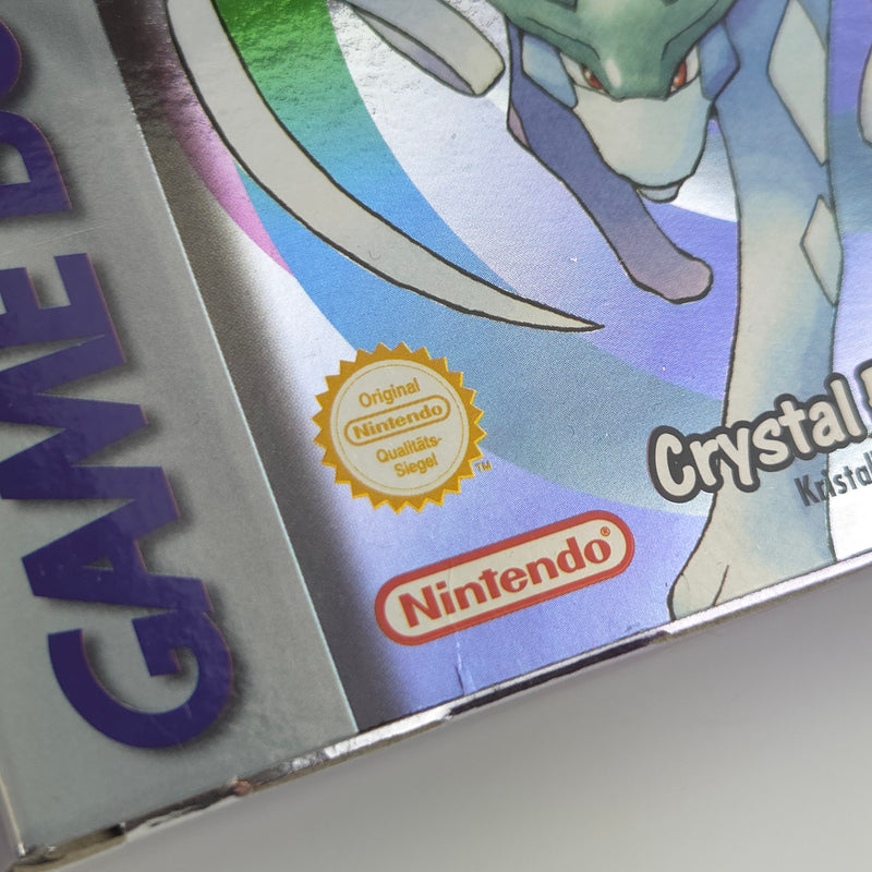 Nintendo Game Boy Color Spiel : Pokemon Kristall-Edition / Crystal - GBC OVP PAL