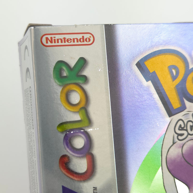 Nintendo Game Boy Color Spiel : Pokemon Kristall-Edition / Crystal - GBC OVP PAL