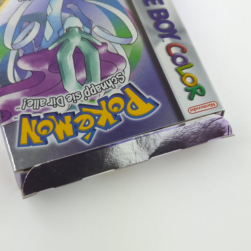 Nintendo Game Boy Color Spiel : Pokemon Kristall-Edition / Crystal - GBC OVP PAL