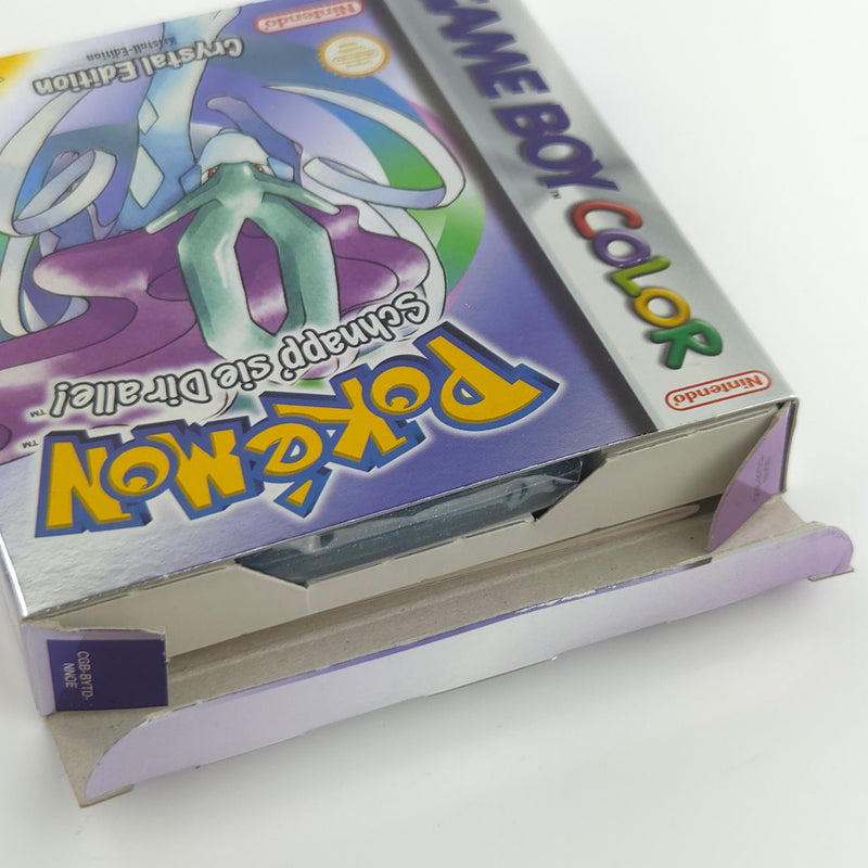 Nintendo Game Boy Color Spiel : Pokemon Kristall-Edition / Crystal - GBC OVP PAL
