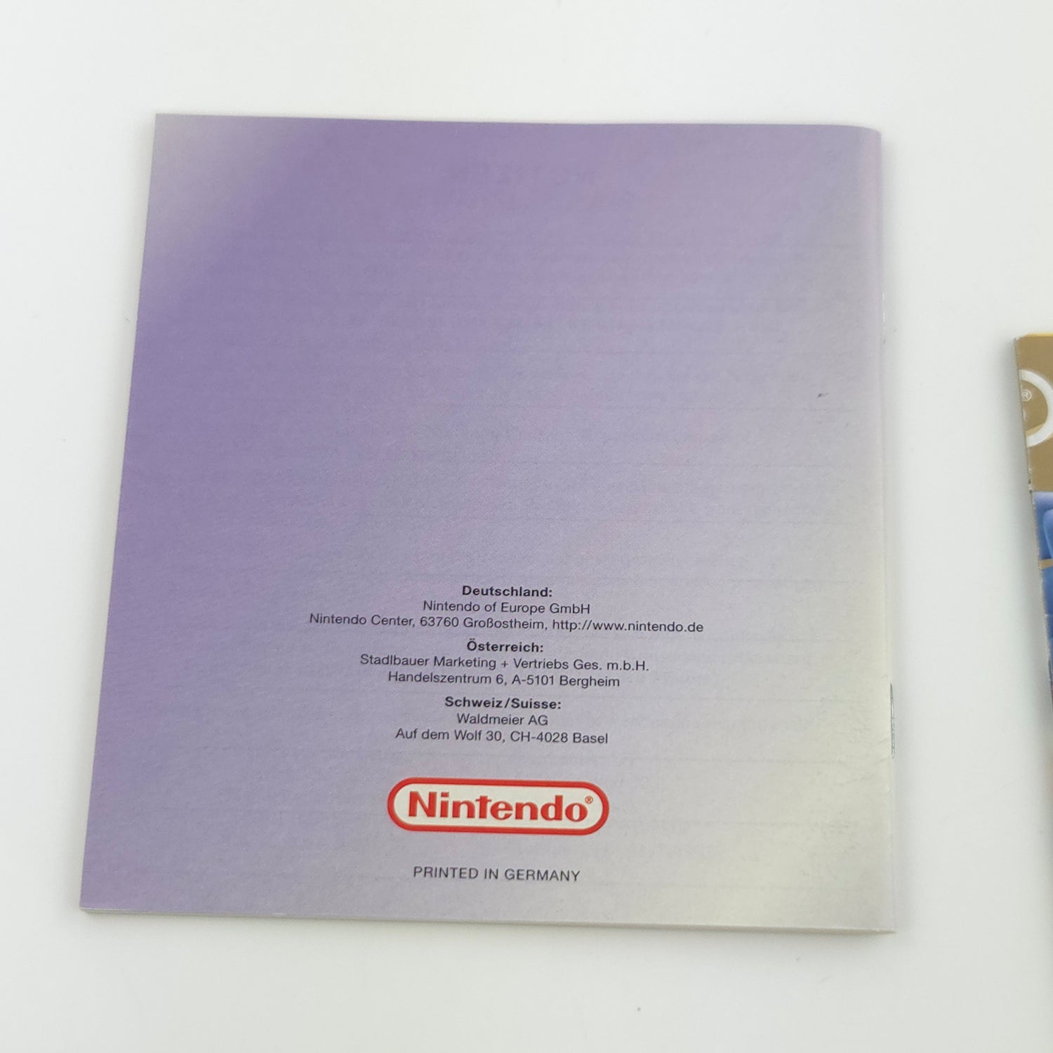 Nintendo Game Boy Color Spiel : Pokemon Kristall-Edition / Crystal - GBC OVP PAL