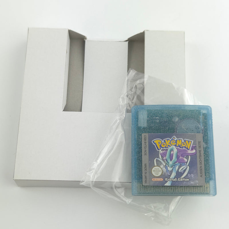 Nintendo Game Boy Color Spiel : Pokemon Kristall-Edition / Crystal - GBC OVP PAL