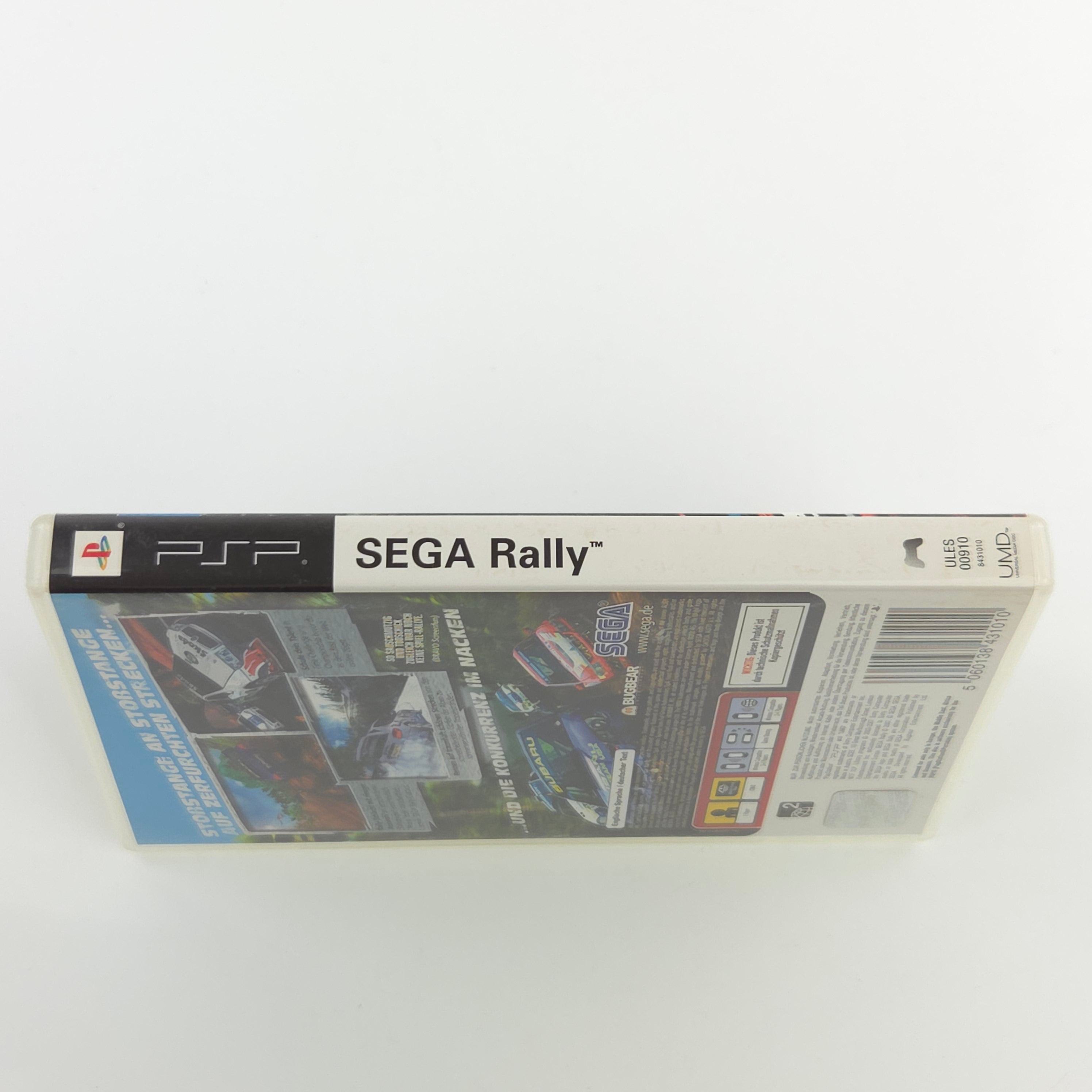 PSP Spiel : Sega Rally - Sony Playstation Portable Game / OVP PAL