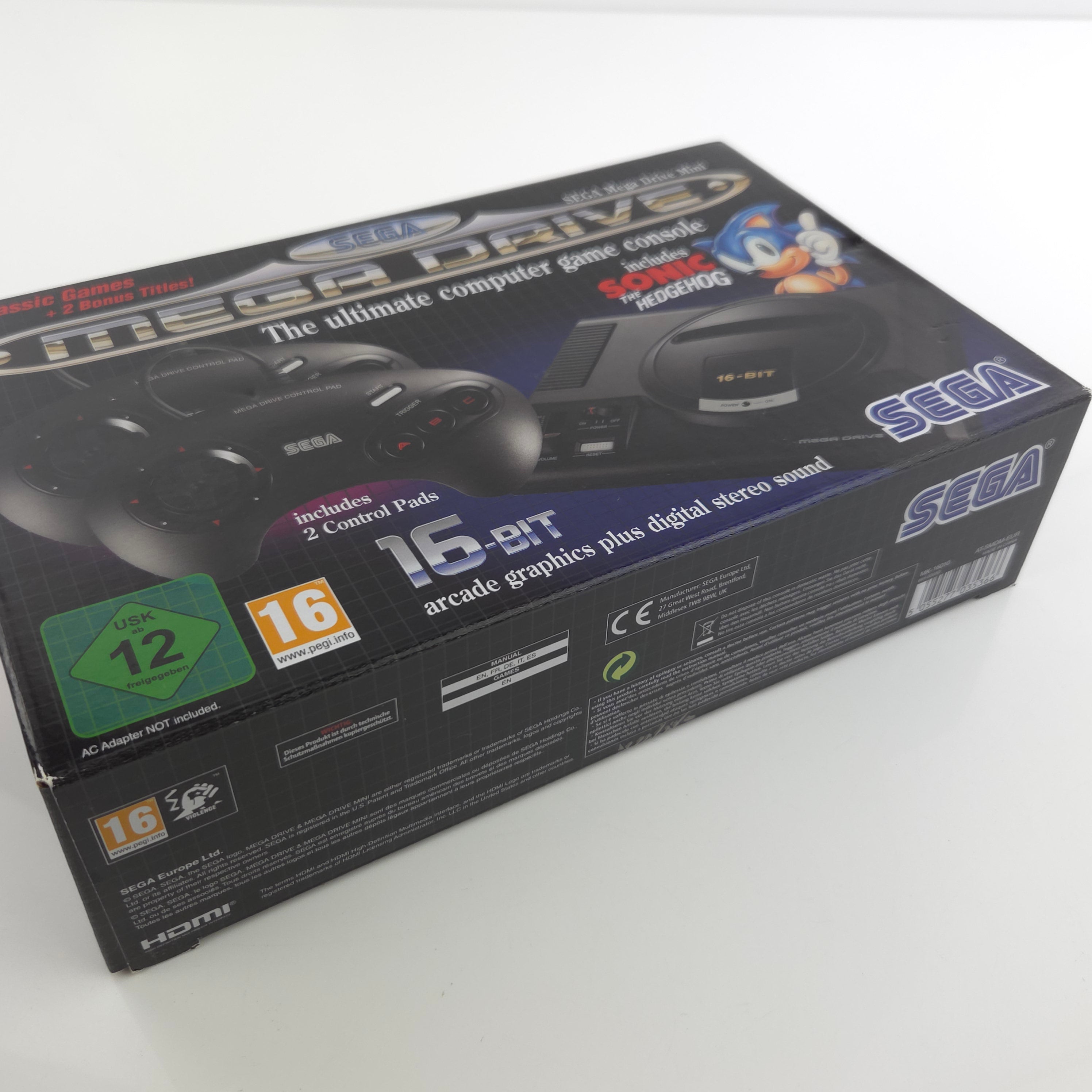 Sega Mega Drive Mini Konsole - NEW NEU in OVP Retro