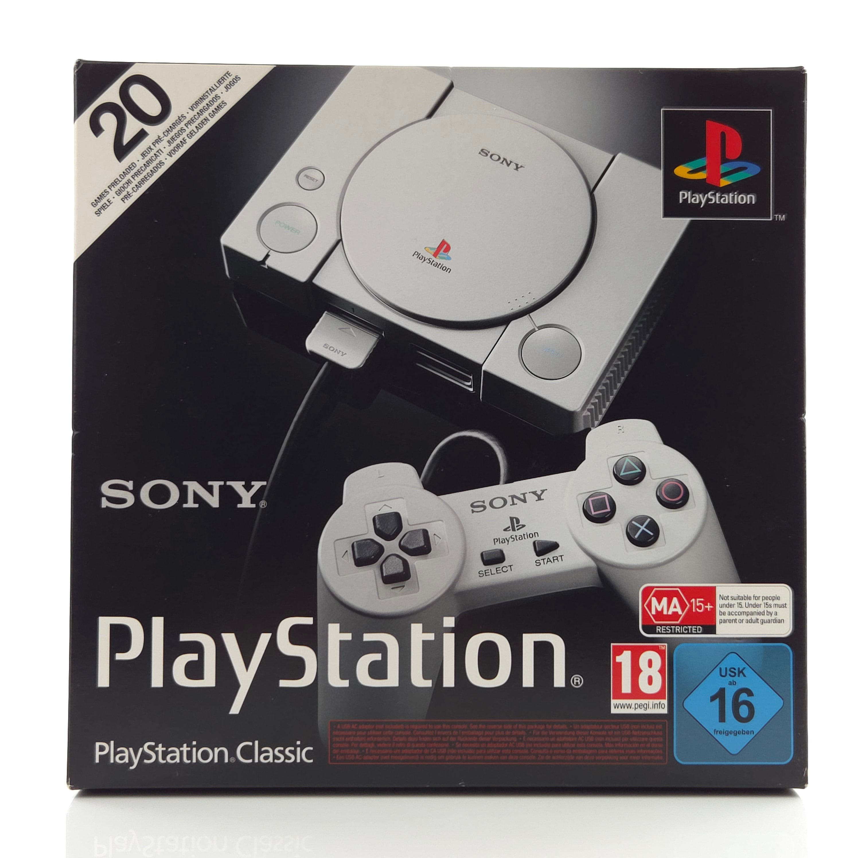Sony Playstation 1 Classic - Mini PS1 Retro Konsole / Konsole nicht vorhanden !