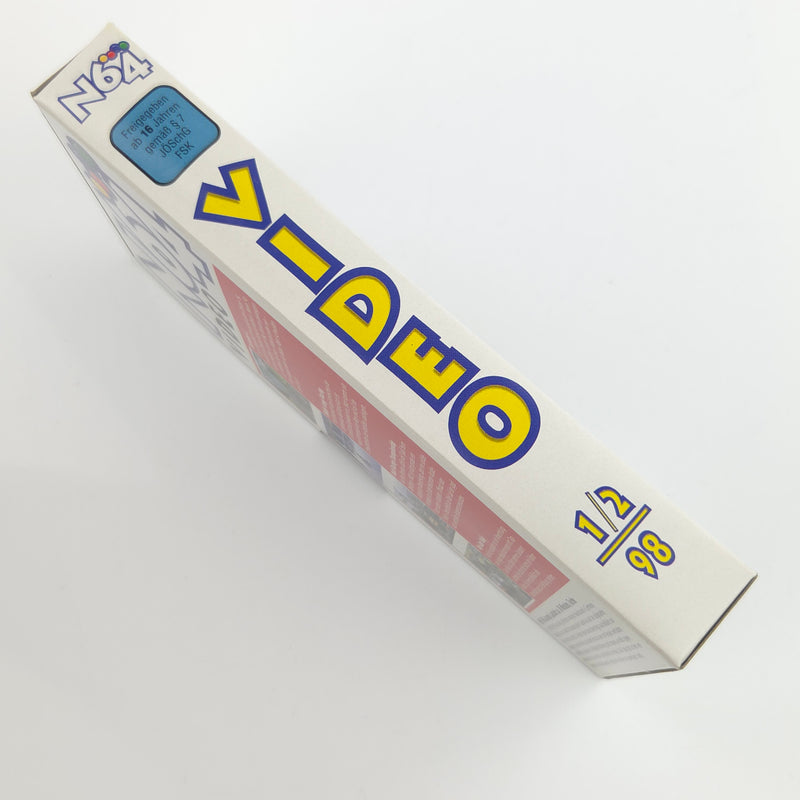 Nintendo 64 Zubehör : N64 Werbe Video VHS 1997 / PAL Kasette 1/2 98 PROMO