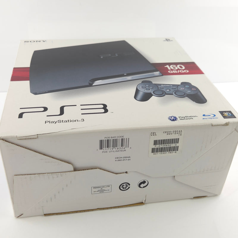 Sony Playstation 3 Konsole : PS3 Slim 160 GB/GO - nahezu neuwertig OVP PAL