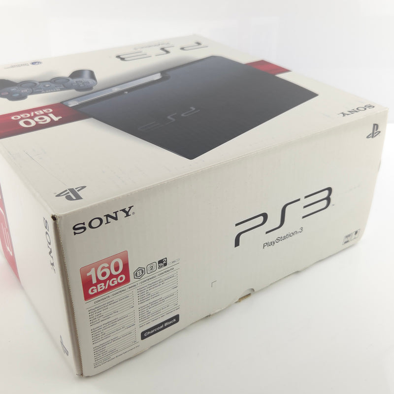 Sony Playstation 3 Konsole : PS3 Slim 160 GB/GO - nahezu neuwertig OVP PAL