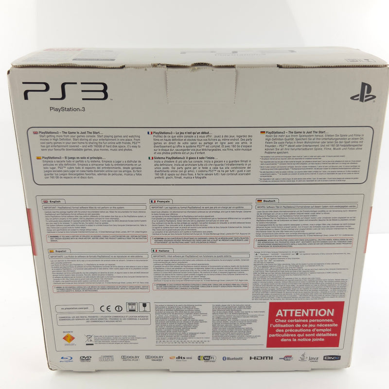 Sony Playstation 3 Konsole : PS3 Slim 160 GB/GO - nahezu neuwertig OVP PAL