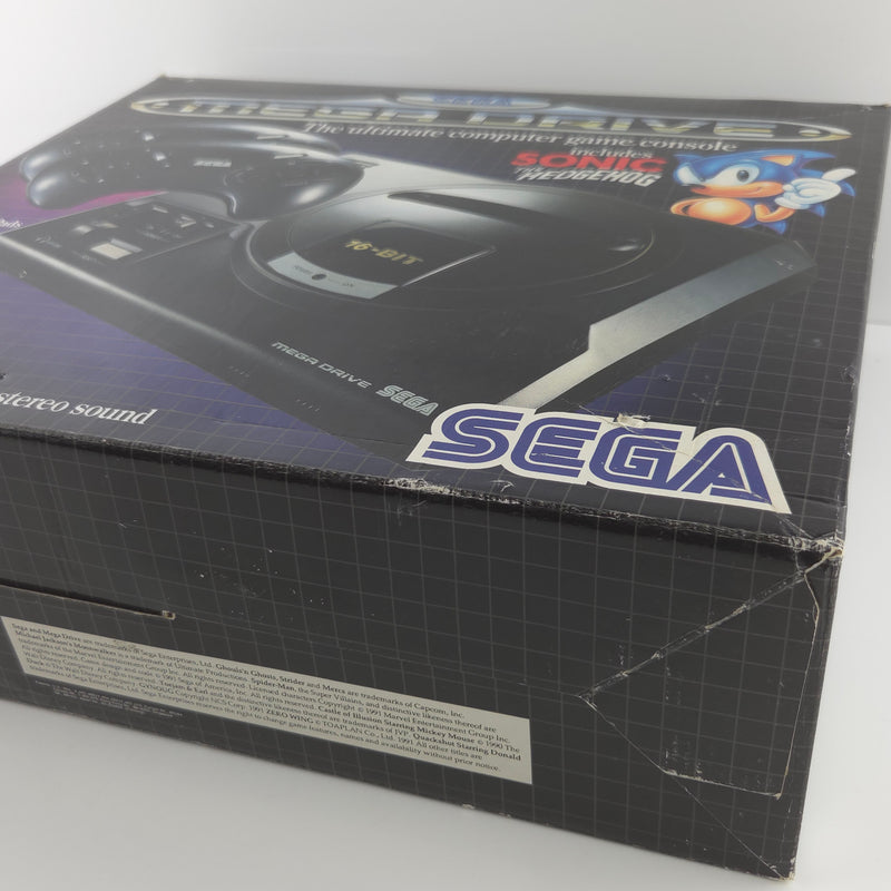 Sega Mega Drive Sonic The Hedgehog Konsolen Bundle OVP - Ohne Spiel ! MD PAL