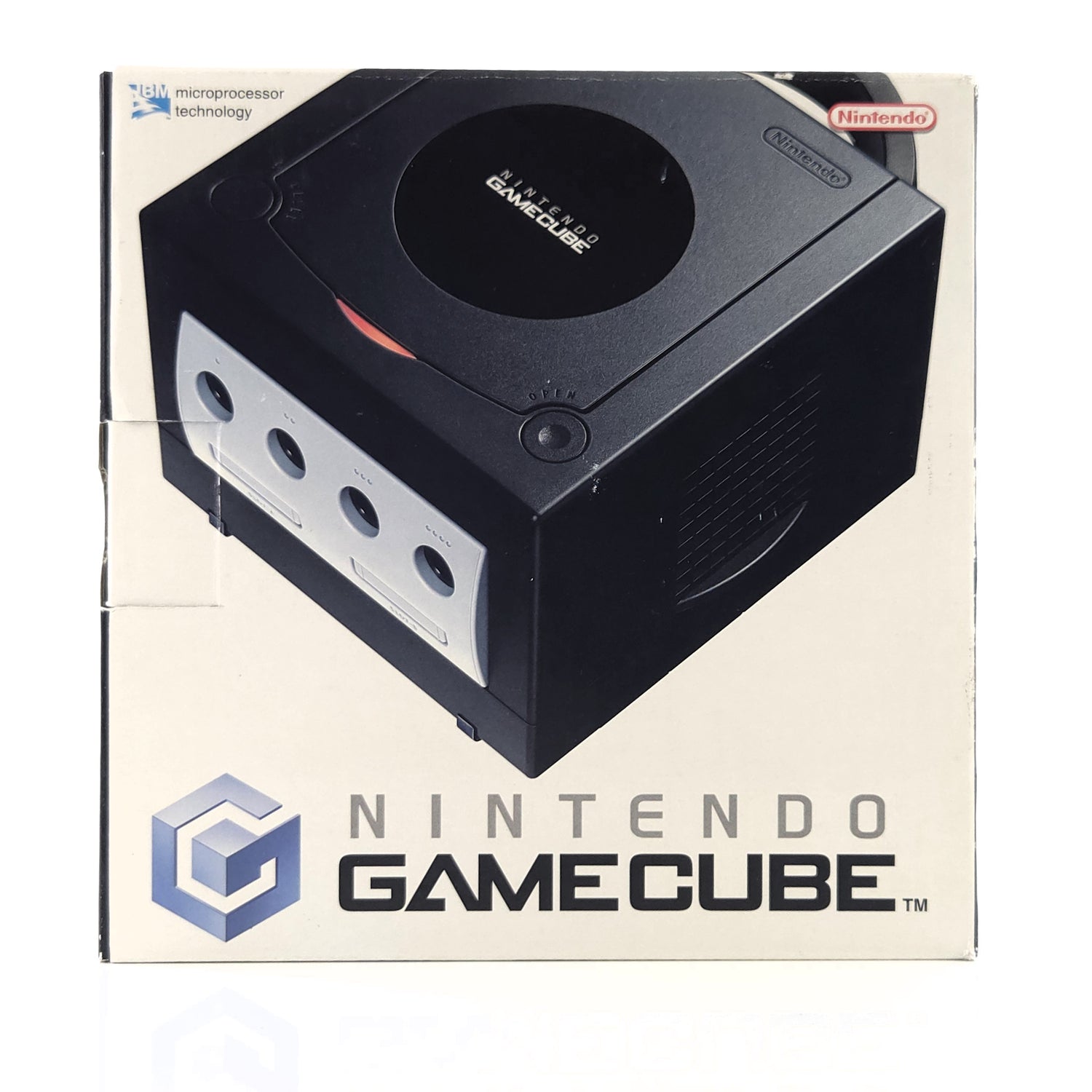 Nintendo Gamecube Konsole : Schwarz / Black in OVP - Inhalt nahezu neuwertig