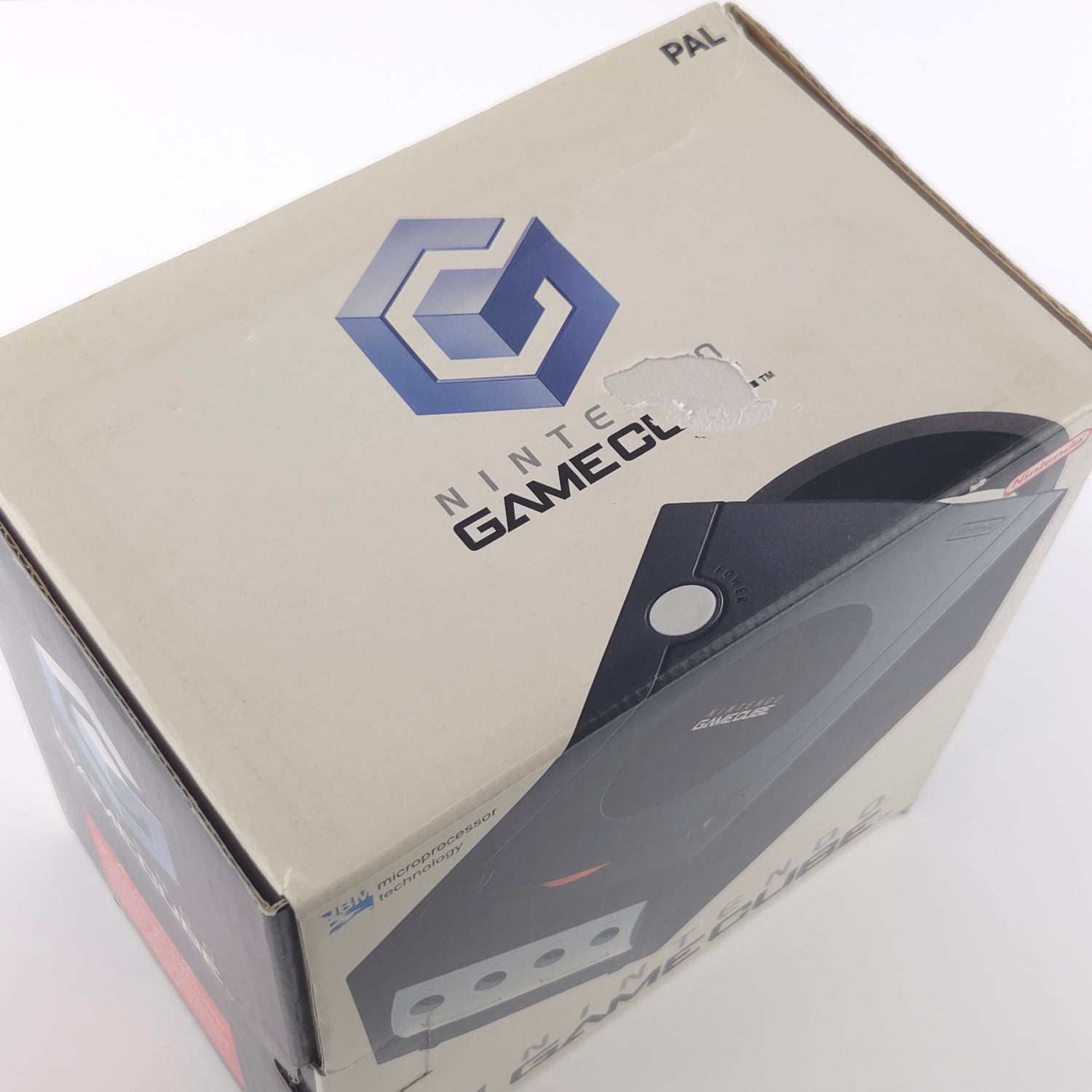 Nintendo Gamecube Konsole : Schwarz / Black in OVP - Inhalt nahezu neuwertig