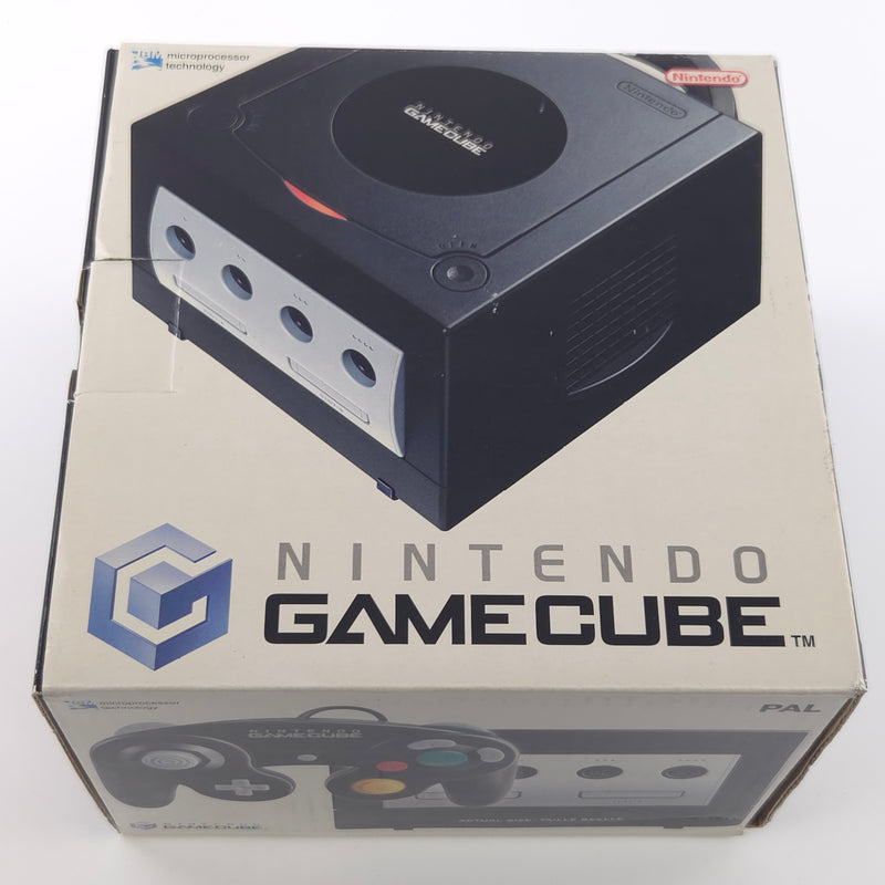 Nintendo Gamecube Konsole : Schwarz / Black in OVP - Inhalt nahezu neuwertig