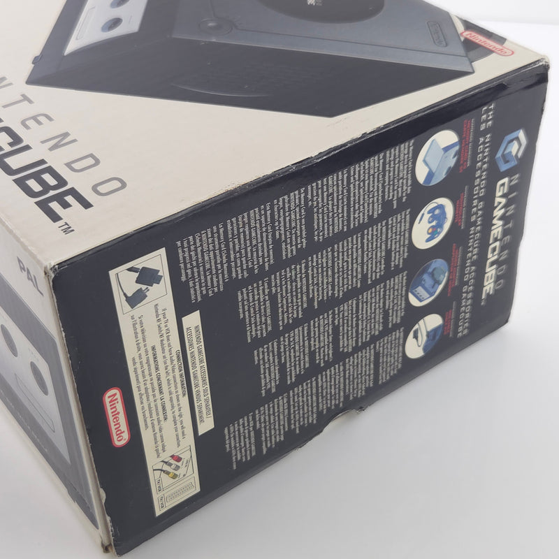 Nintendo Gamecube Konsole : Schwarz / Black in OVP - Inhalt nahezu neuwertig