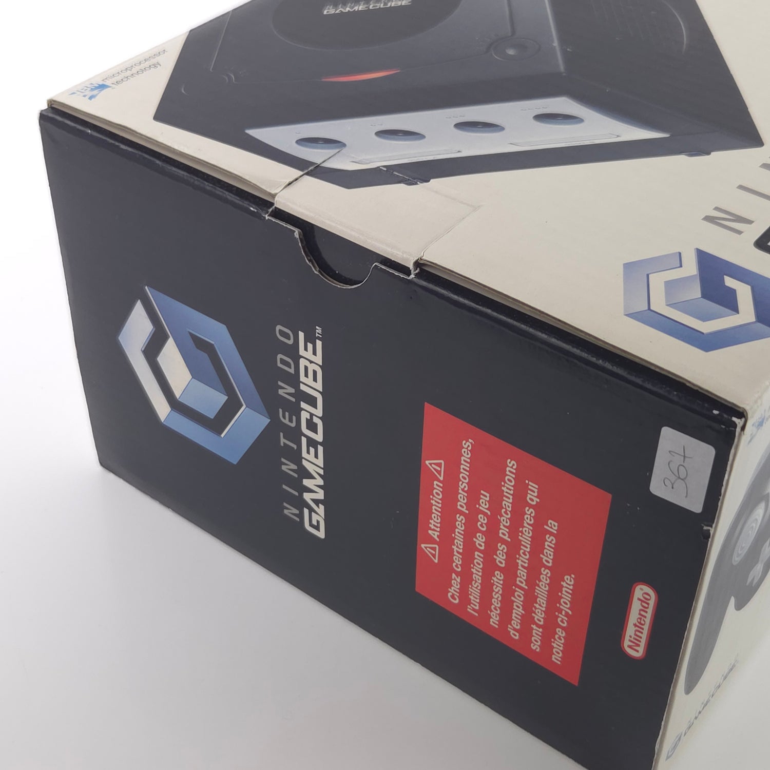 Nintendo Gamecube Konsole : Schwarz / Black in OVP - Inhalt nahezu neuwertig