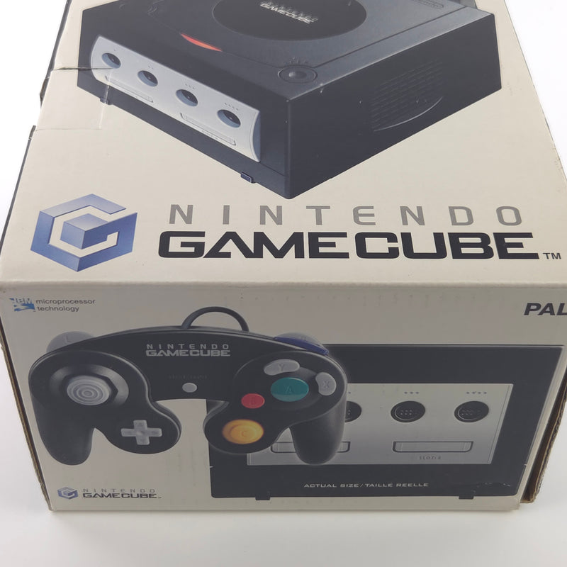 Nintendo Gamecube Konsole : Schwarz / Black in OVP - Inhalt nahezu neuwertig