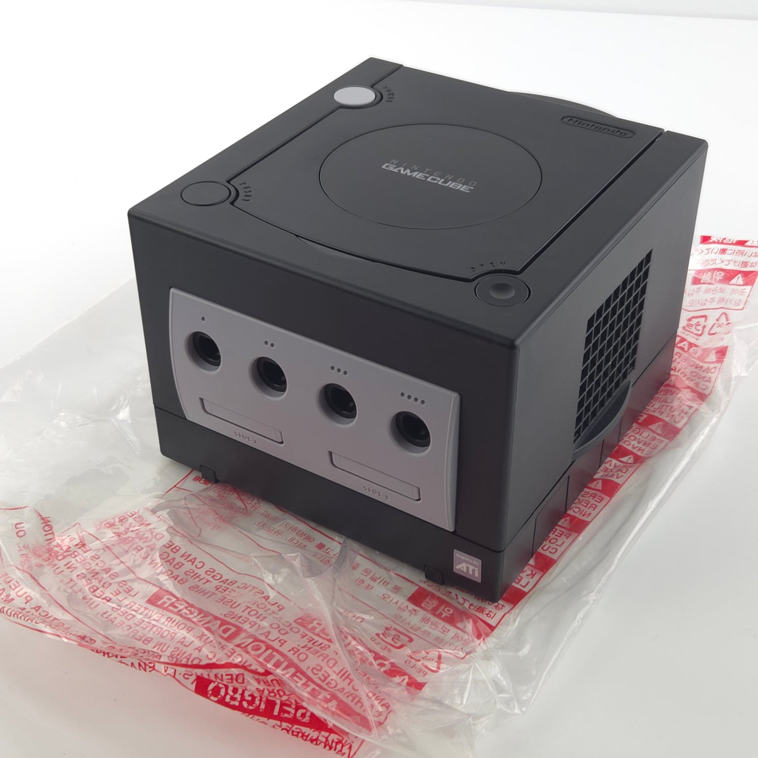 Nintendo Gamecube Konsole : Schwarz / Black in OVP - Inhalt nahezu neuwertig