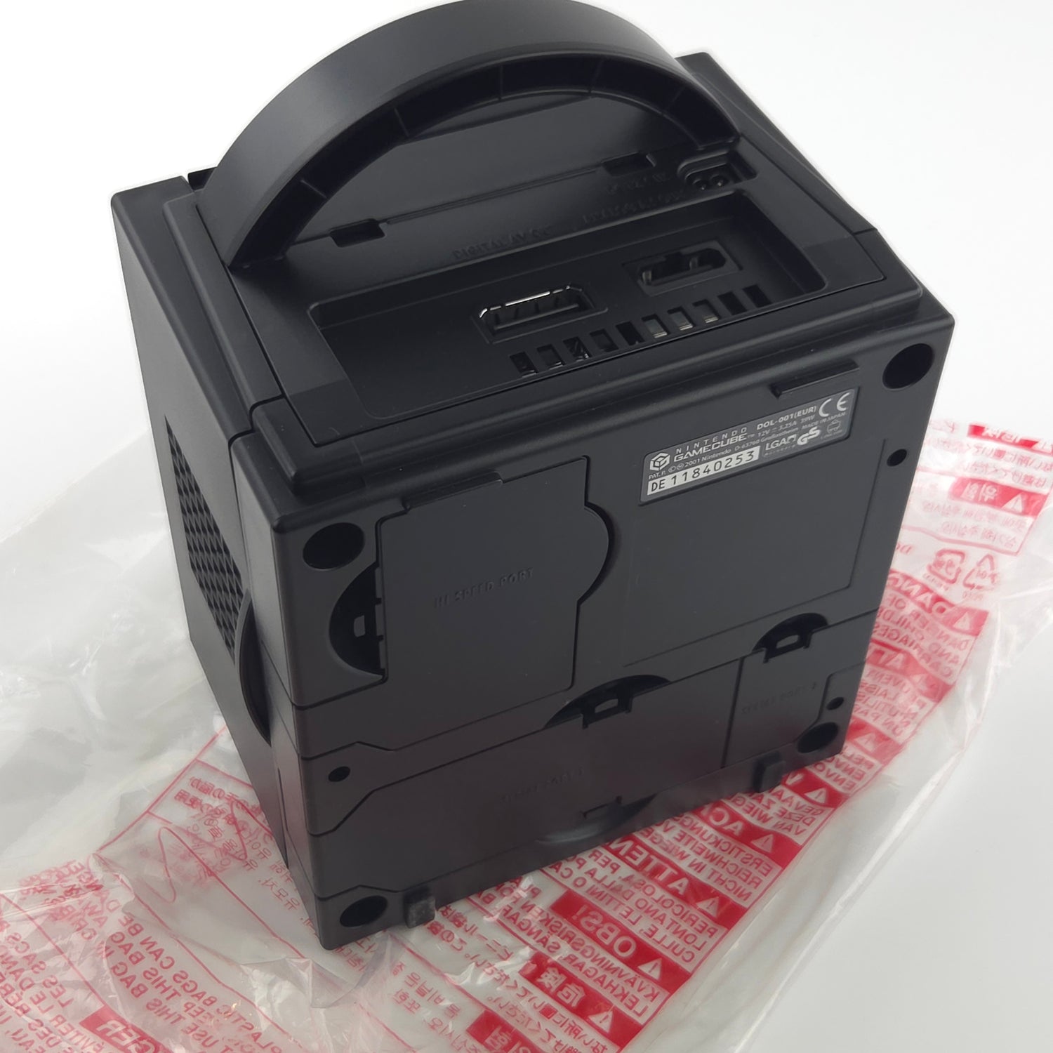 Nintendo Gamecube Konsole : Schwarz / Black in OVP - Inhalt nahezu neuwertig