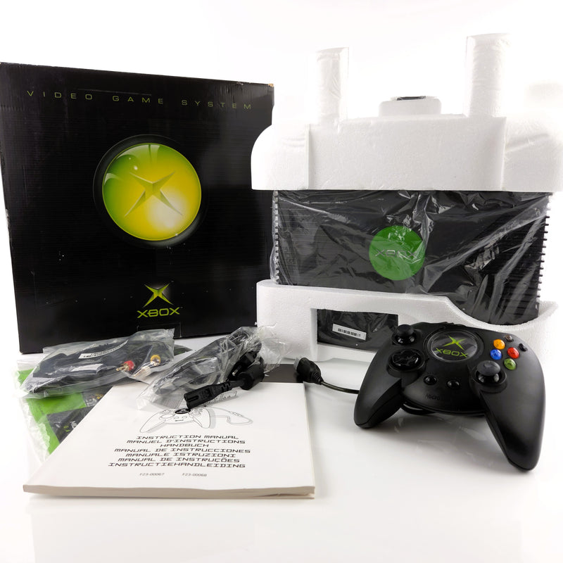 Microsoft Xbox Classic Konsole in OVP - PAL Video Game System / Defekt