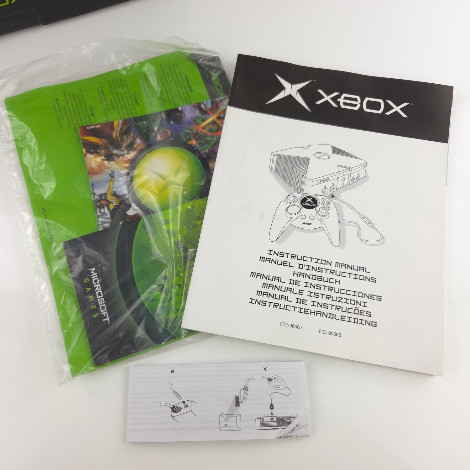 Microsoft Xbox Classic Konsole in OVP - PAL Video Game System / Defekt