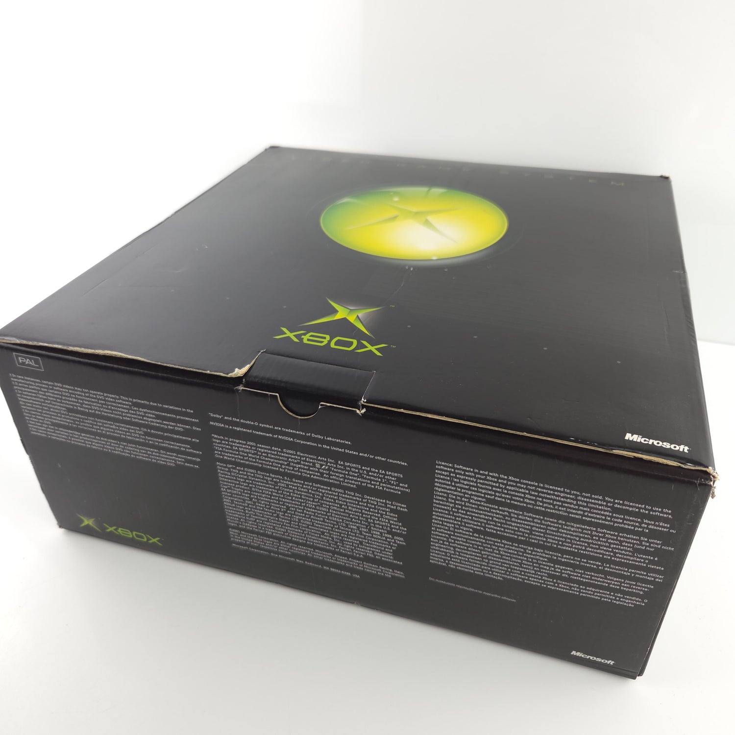 Microsoft Xbox Classic Konsole in OVP - PAL Video Game System / Defekt