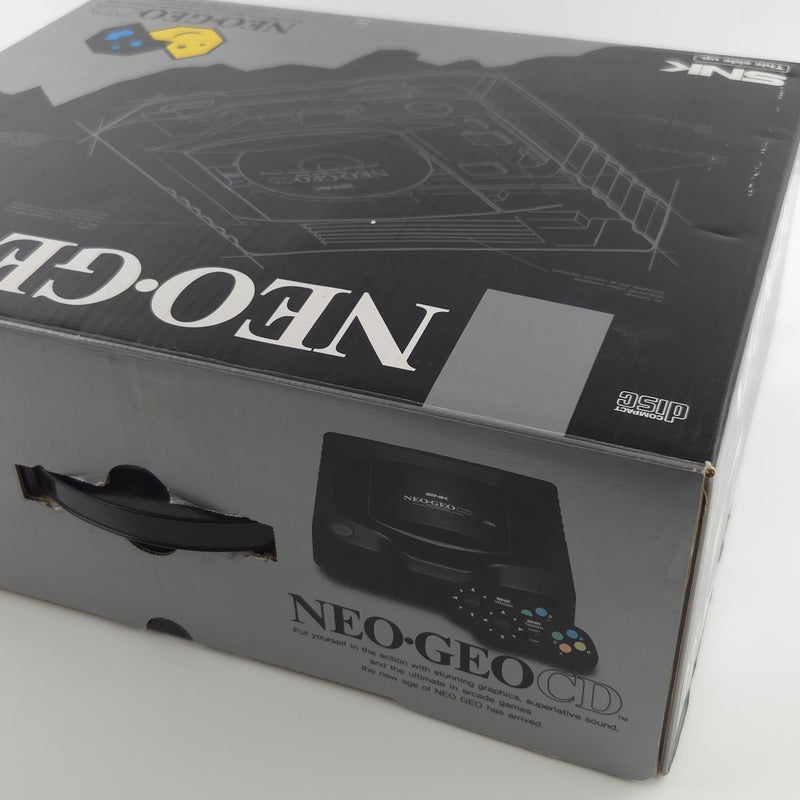 NEO GEO CD Konsole Frontloader in OVP PAL Konsole JP Import OVP Console
