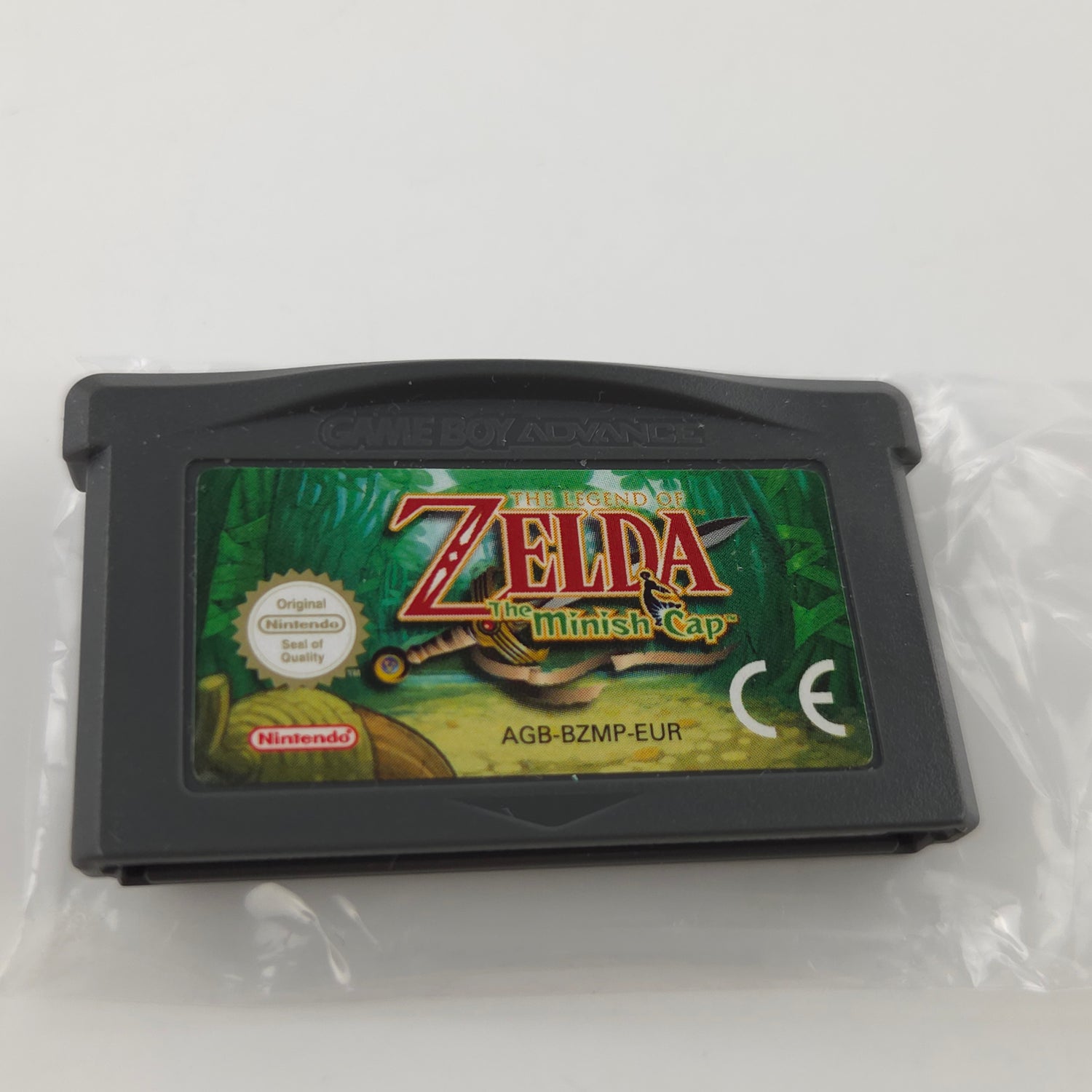 Nintendo Game Boy Advance SP Konsole : Zelda Limited Edition Pak Minish Cap OVP