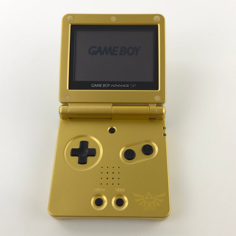 Nintendo Game Boy Advance SP Konsole : Zelda Limited Edition Pak Minish Cap OVP