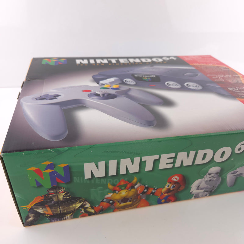 Nintendo 64 Konsole : The New Dimension of Fun - N64 Console OVP PAL + Expansion