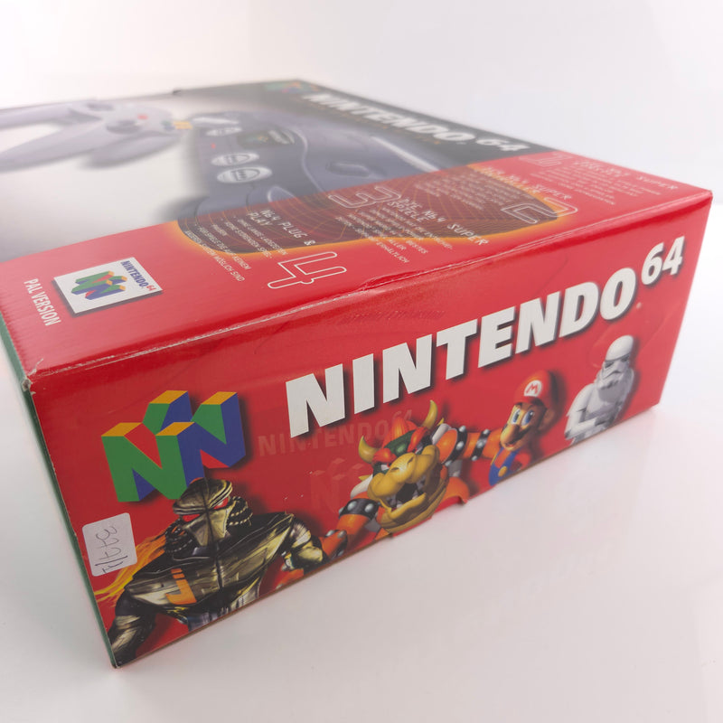 Nintendo 64 Konsole : The New Dimension of Fun - N64 Console OVP PAL + Expansion