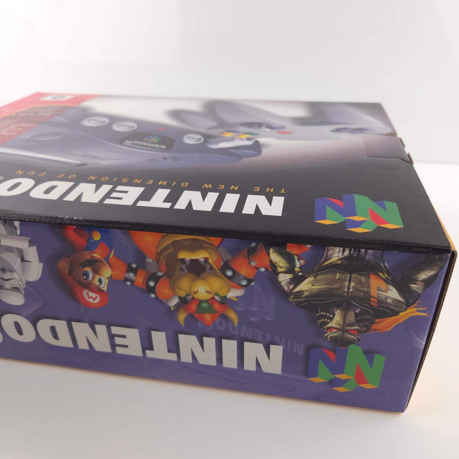 Nintendo 64 Konsole : The New Dimension of Fun - N64 Console OVP PAL + Expansion