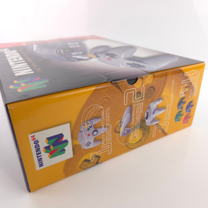 Nintendo 64 Konsole : The New Dimension of Fun - N64 Console OVP PAL + Expansion