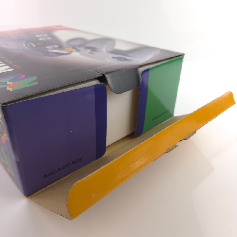 Nintendo 64 Konsole : The New Dimension of Fun - N64 Console OVP PAL + Expansion