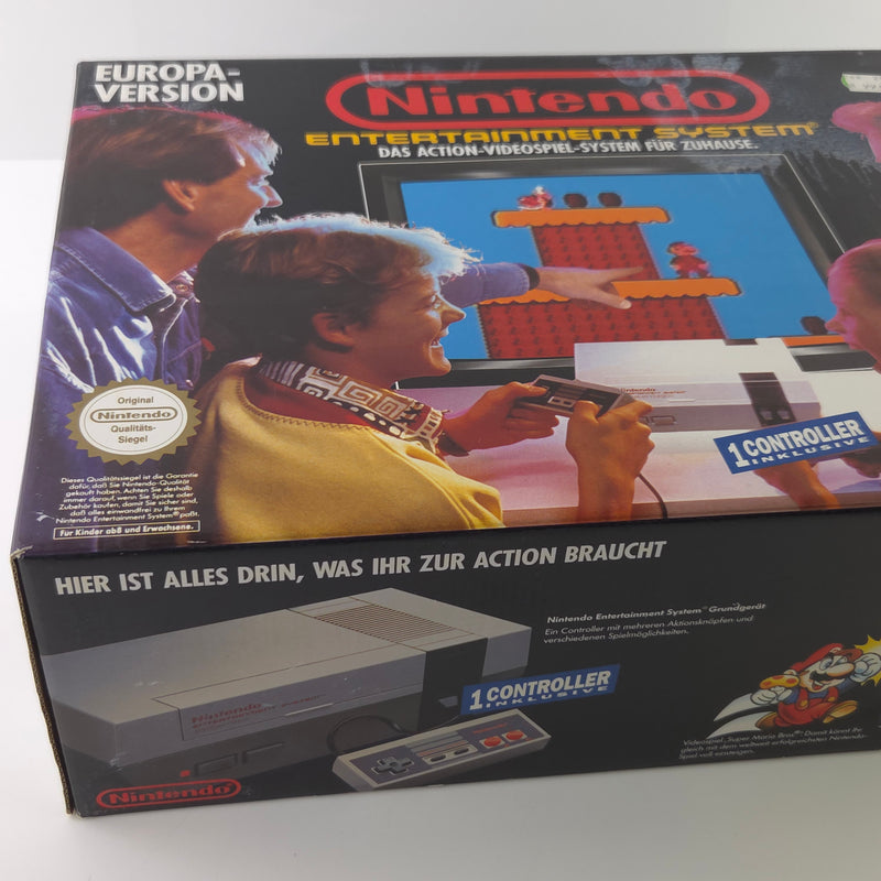 Nintendo NES Konsole Super Mario Bros Pak Bundle - Ohne Spiel / OVP Console PAL