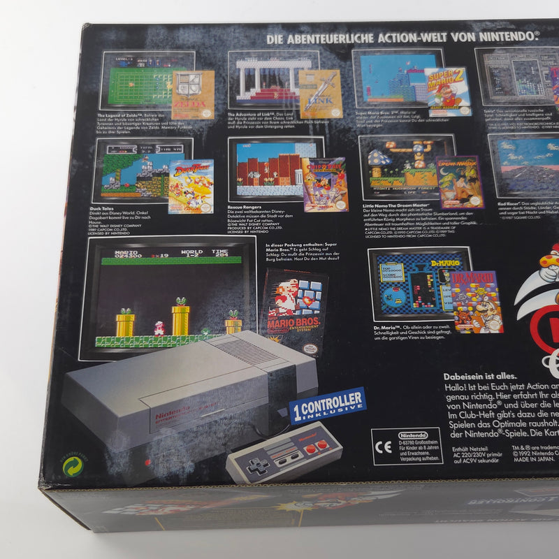 Nintendo NES Konsole Super Mario Bros Pak Bundle - Ohne Spiel / OVP Console PAL