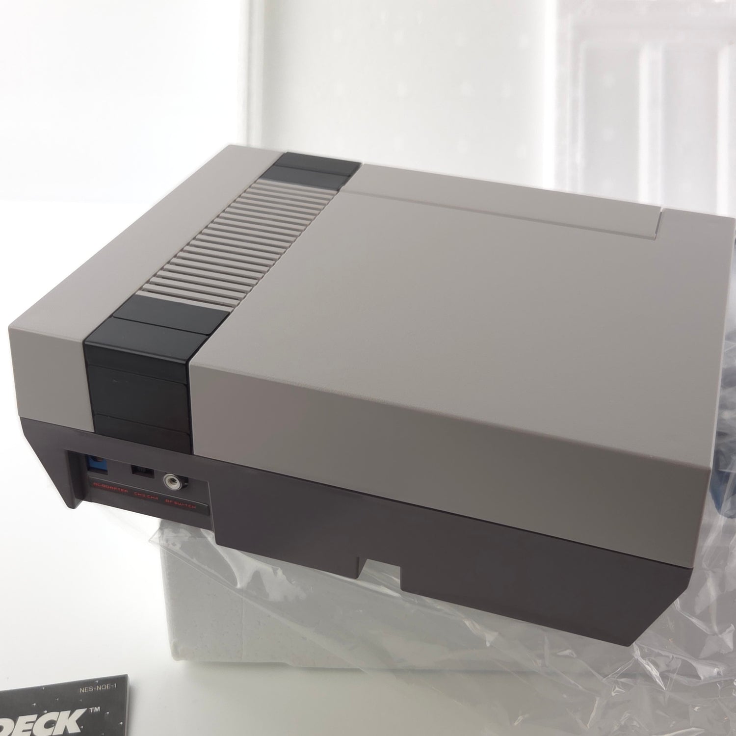 Nintendo NES Konsole Super Mario Bros Pak Bundle - Ohne Spiel / OVP Console PAL