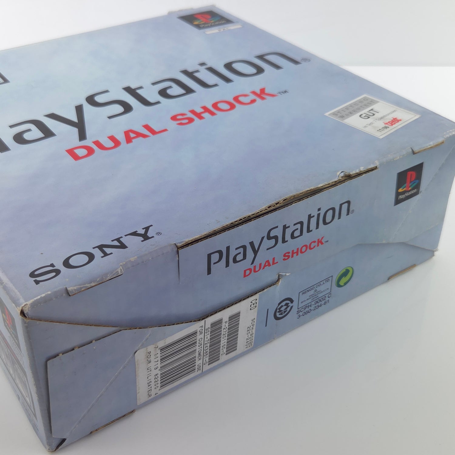 Sony Playstation 1 Konsole Dual Shock Bundle Set - PS1 Console OVP