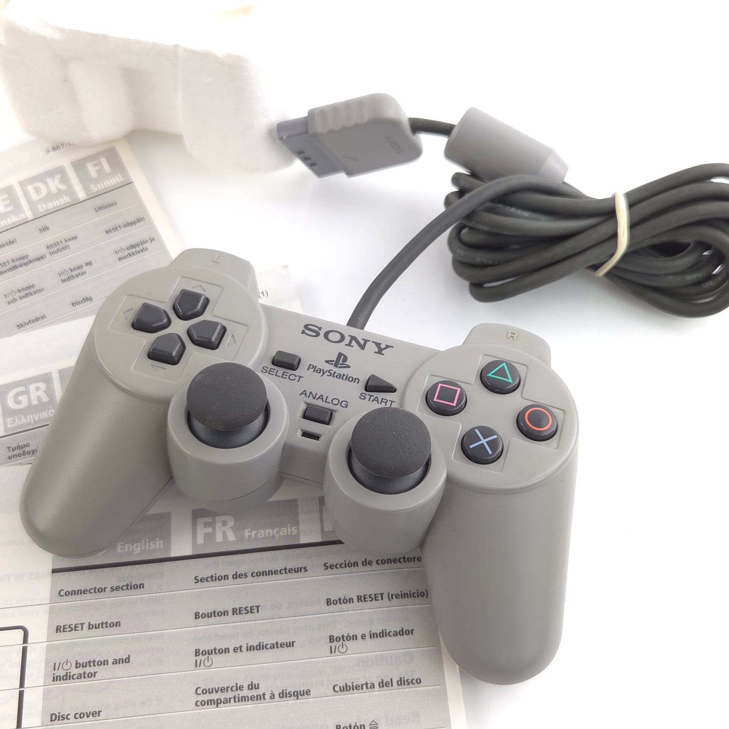 Sony Playstation 1 Konsole Dual Shock Bundle Set - PS1 Console OVP