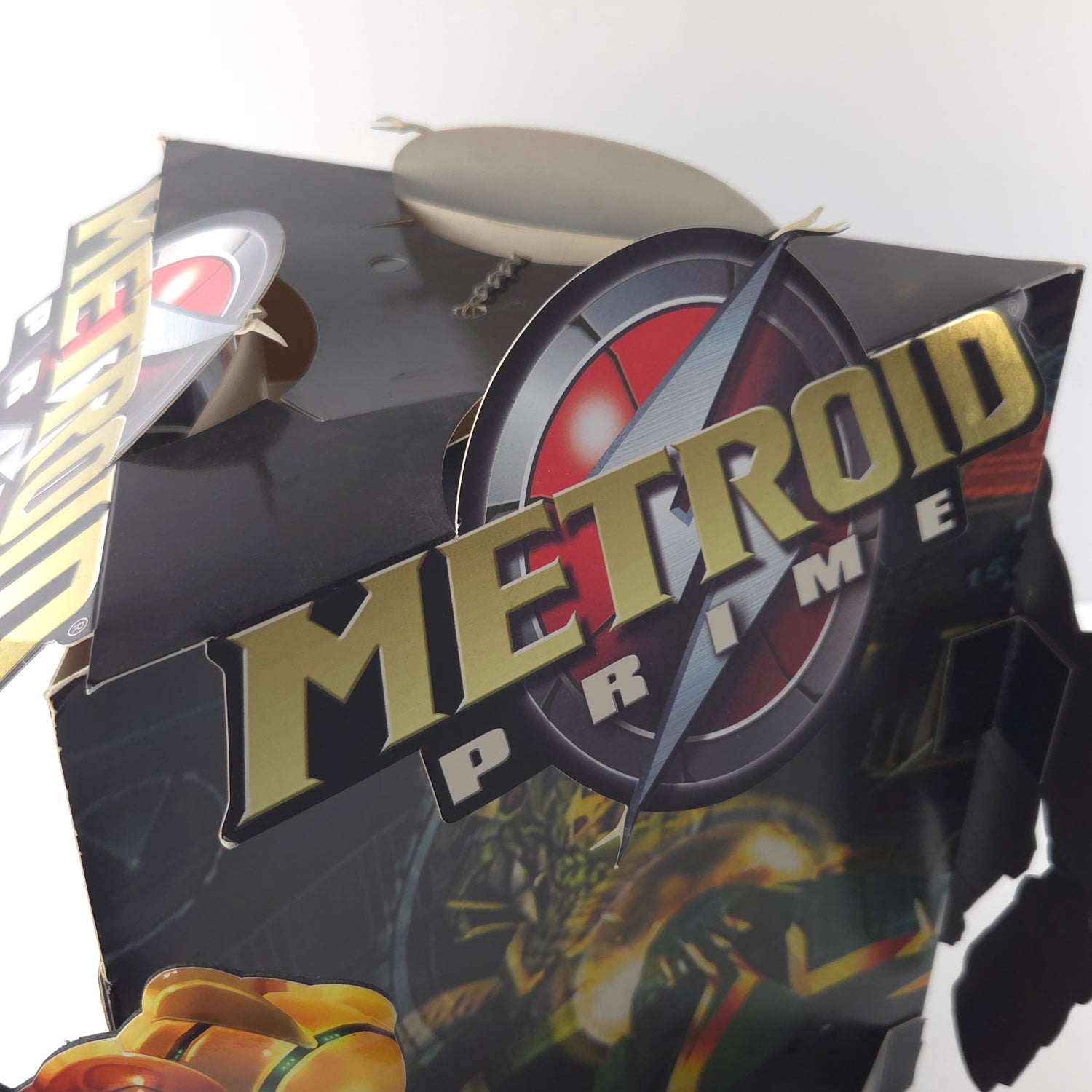 Nintendo Gamecube Promo Display Standee : Metroid Prime Papp Aufsteller Reklame
