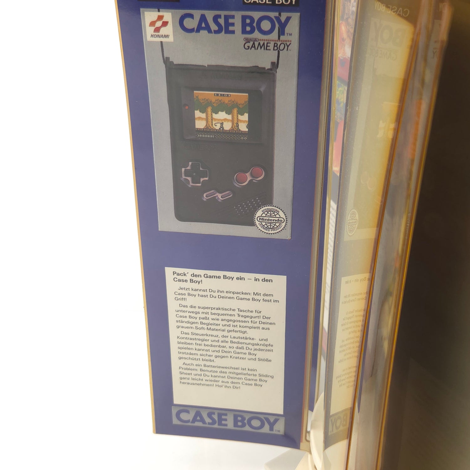 Nintendo Game Boy / NES / SNES - Konami Aufsteller Reklame Rondell Display Sign