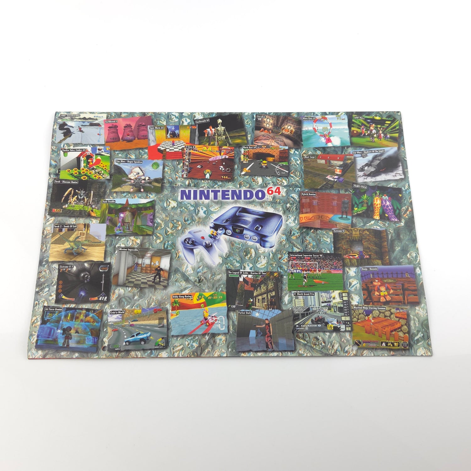 Official Nintendo Calendar 1999 for Free - Kalender N64