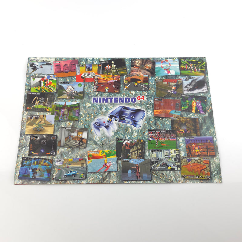 Official Nintendo Calendar 1999 for Free - Kalender N64