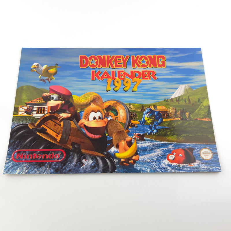Official Nintendo Calendar 1997 for Free - Kalender Super Nintendo SNES