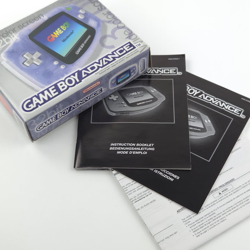 Nintendo Game Boy Advance Konsole mit Unterschrift von Shigeru Miyamoto