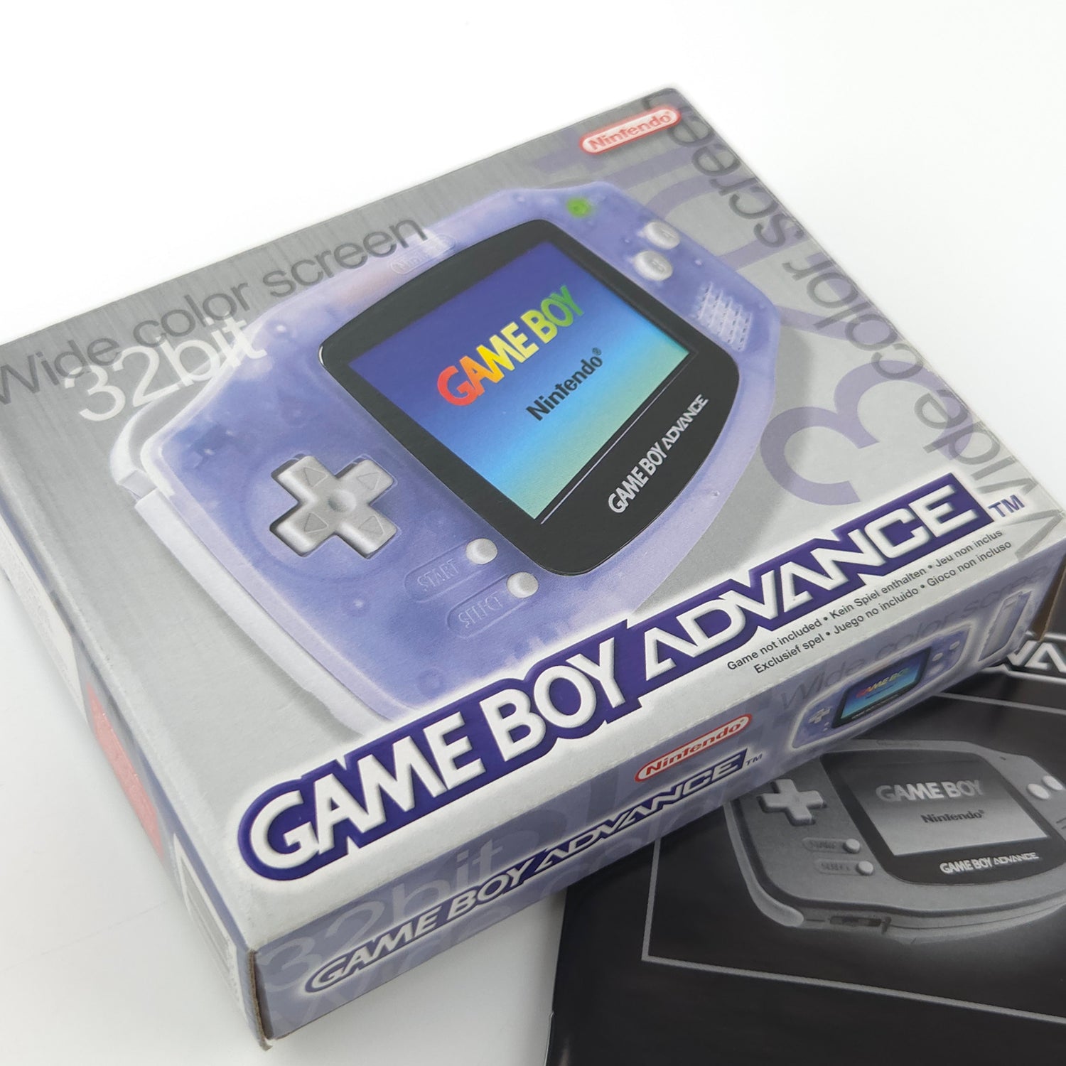Nintendo Game Boy Advance Konsole mit Unterschrift von Shigeru Miyamoto