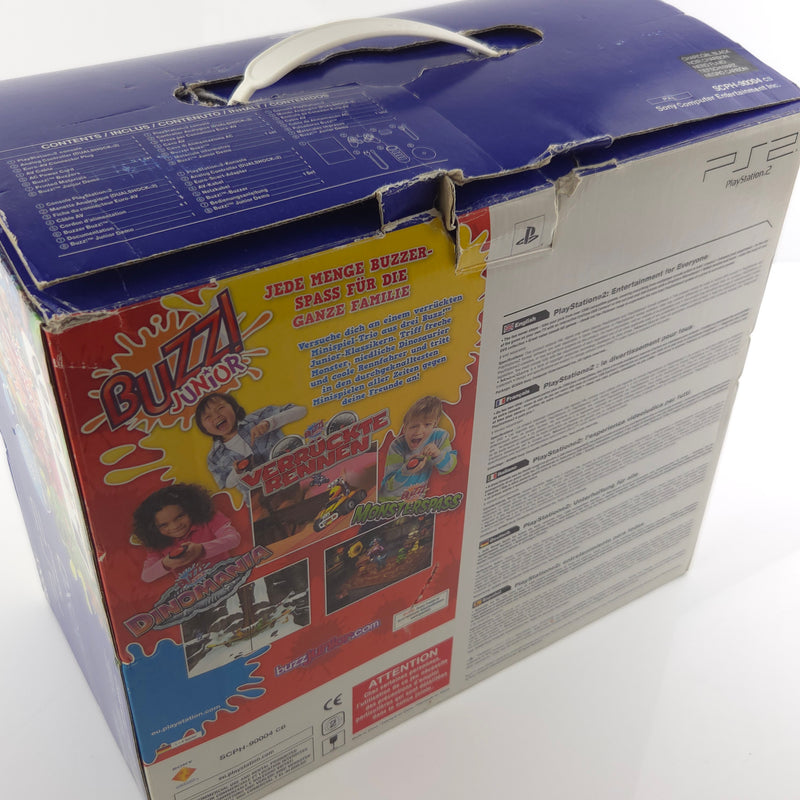 Sony Playstation 2 Konsole : Buzz Junior Quiz Bundle Pak Set - PS2 Slim OVP PAL