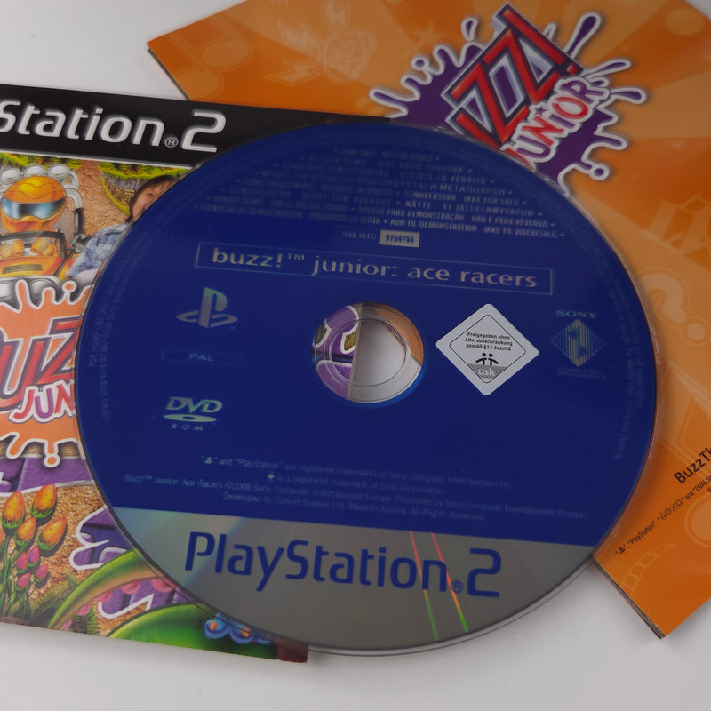 Sony Playstation 2 Konsole : Buzz Junior Quiz Bundle Pak Set - PS2 Slim OVP PAL