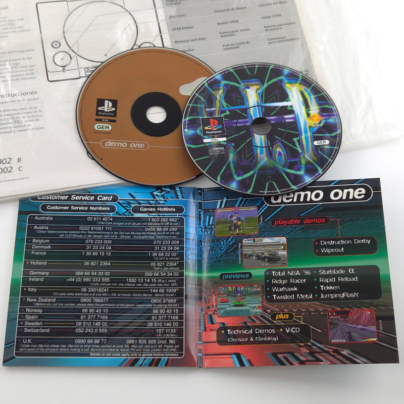 Sony Playstation 1 Siel : DEMO 1 Start 2 Discs + Anleitungen  PS1 PAL SCES-00064